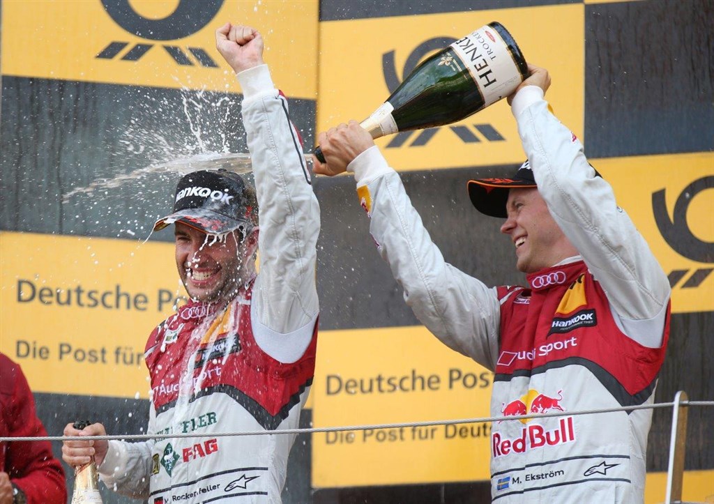 Dobbelt Audi på podiet
(Foto: Audi Sport Media)